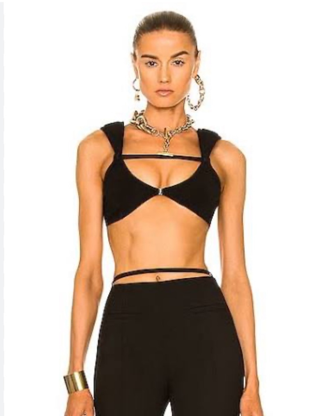 JACQUEMUS Le Bandeau Veleiro in Black